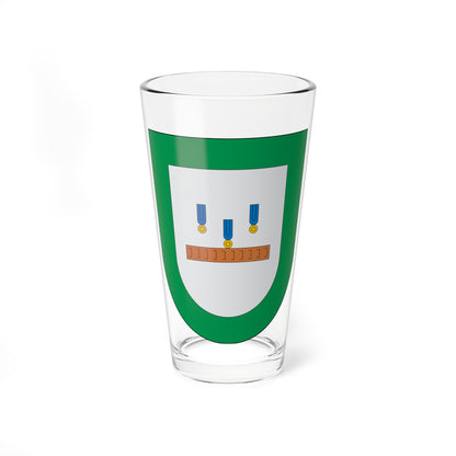 Escudo Zaragoza Puebla (Mexico) (Coat of Arms) Pint Glass 16oz