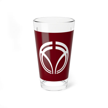 Flag of Chijiwa Nagasaki 1962-2005 (Japan) Pint Glass 16oz