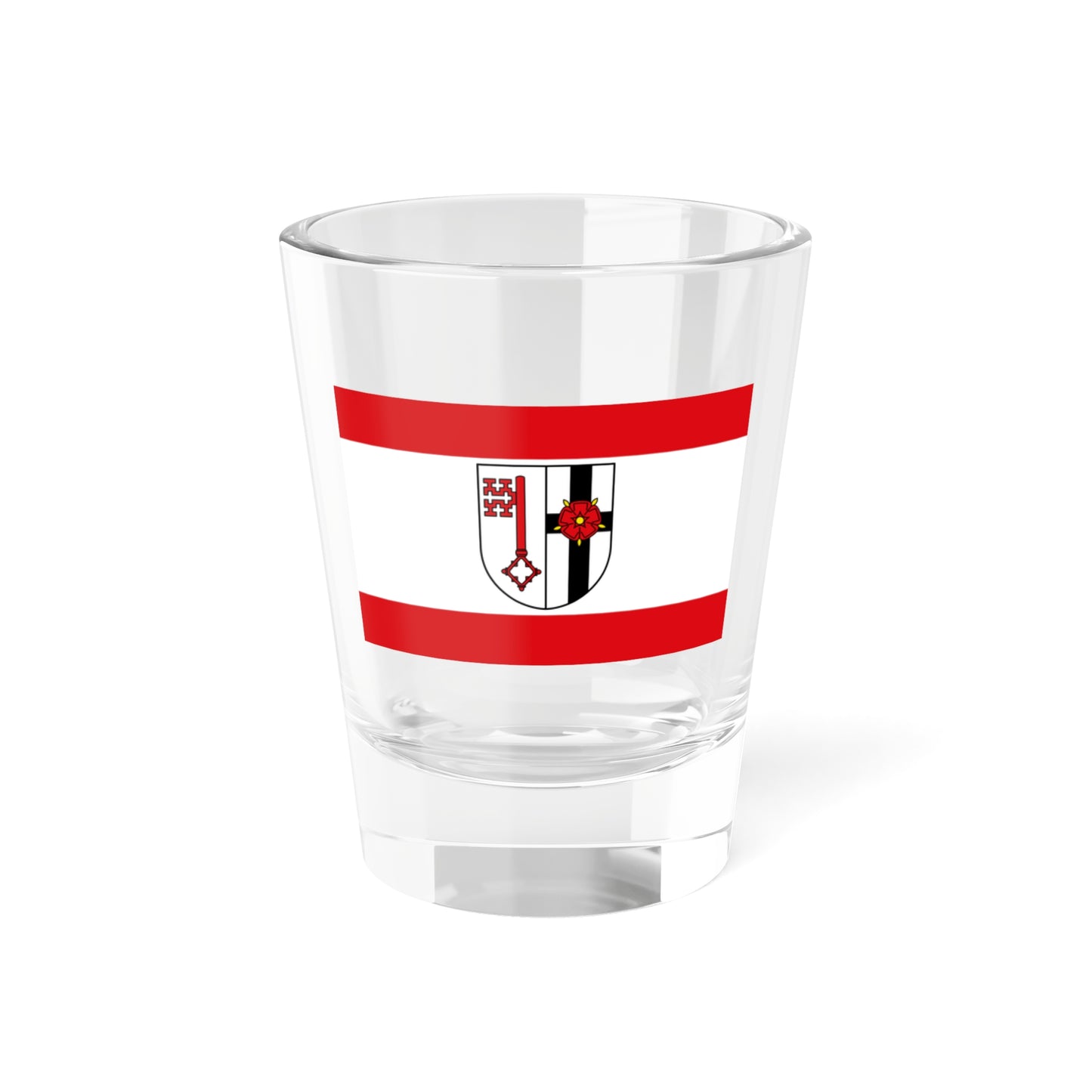 Flag of Soest Germany - Shot Glass 1.5oz