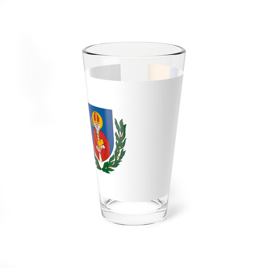 Flag of Magyarszentmiklos (Hungary) Pint Glass 16oz