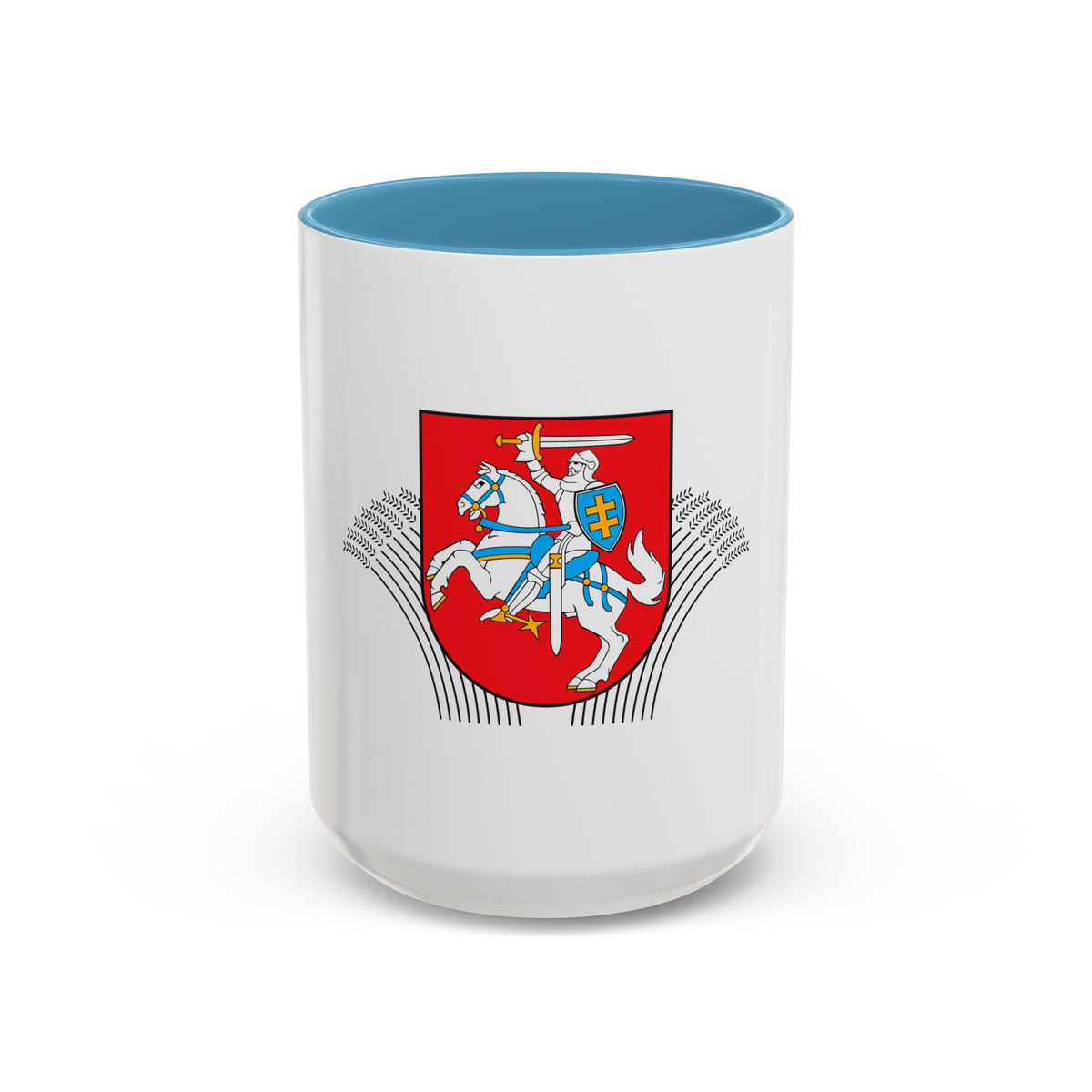 Coat of Arms of Ministry of Agriculture Lithuania - Accent Coffee Mug