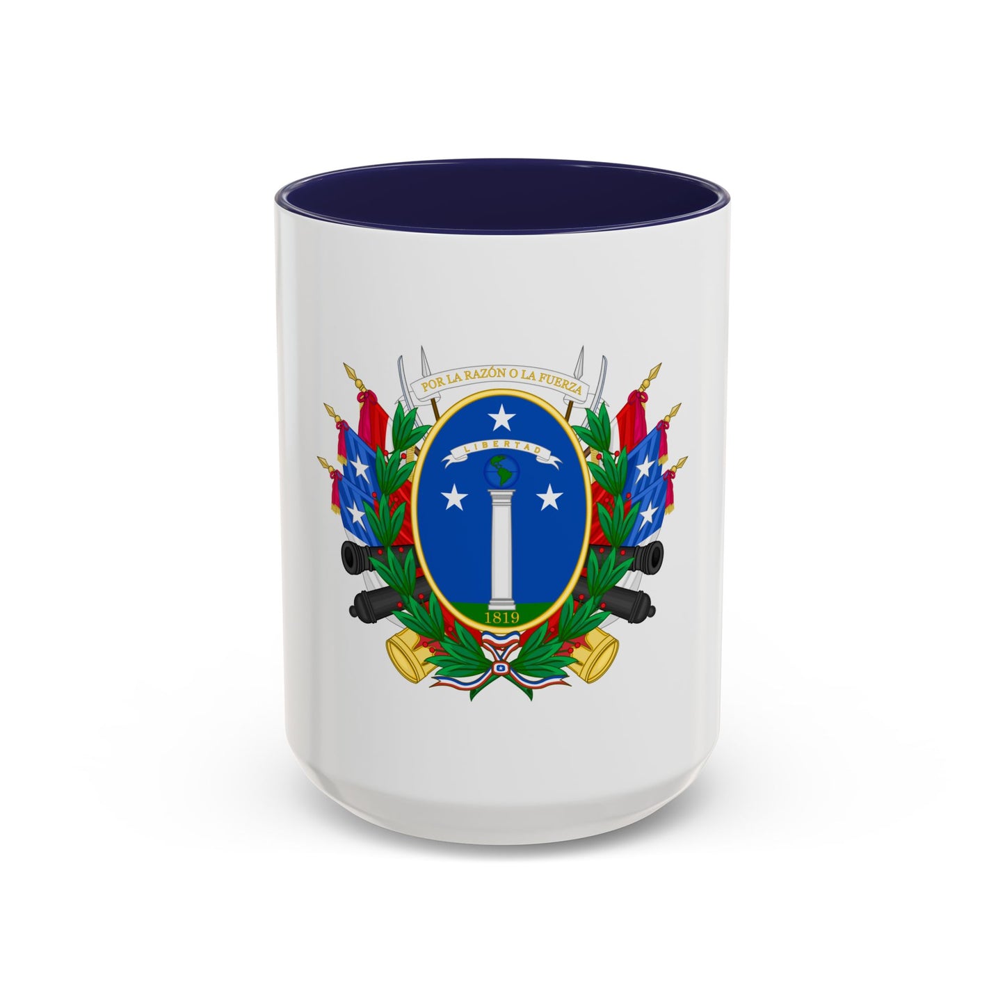 Greater Coat of Arms of Chile (1819-1834) - Accent Coffee Mug