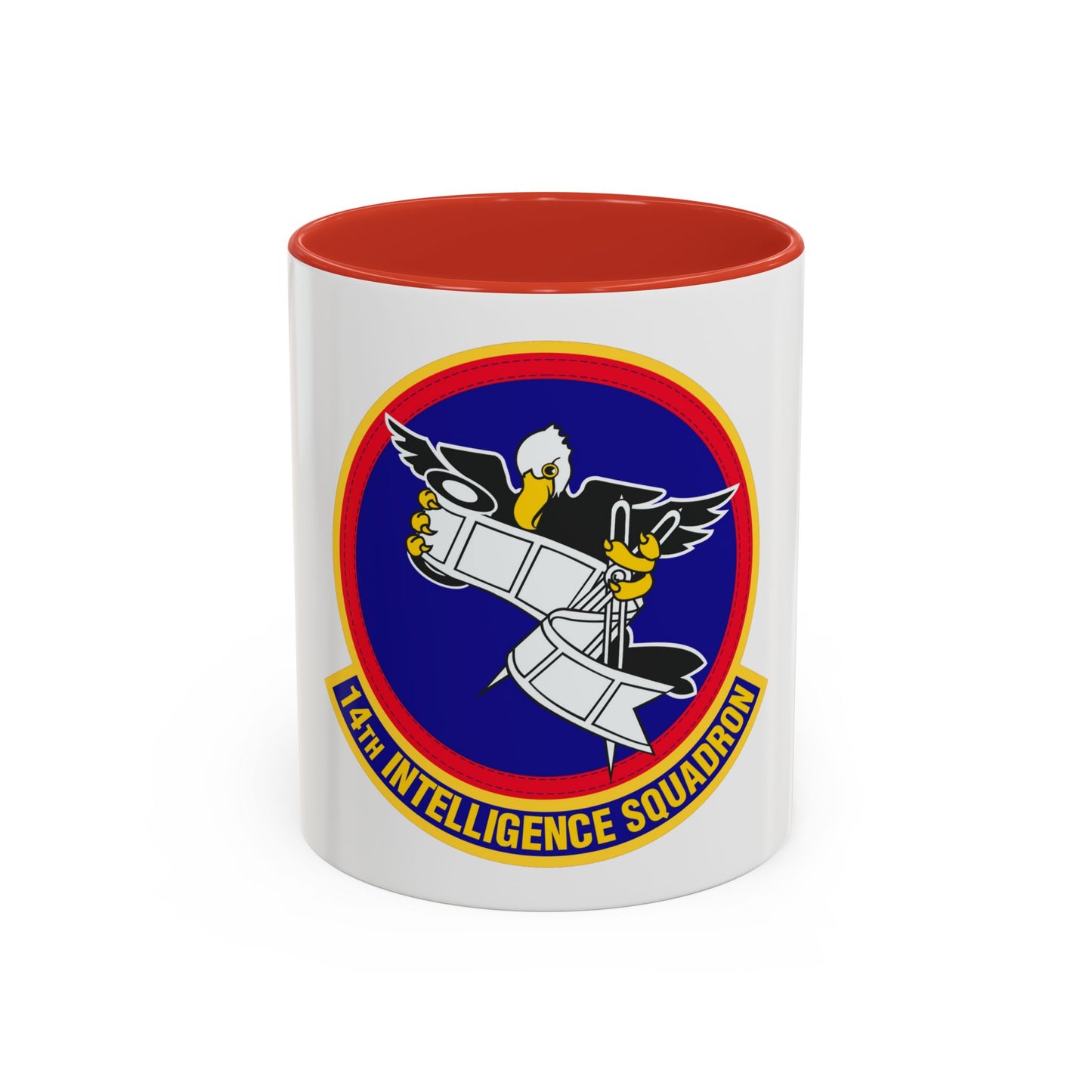 14 Intelligence Squadron AFRC (U.S. Air Force) Accent Coffee Mug