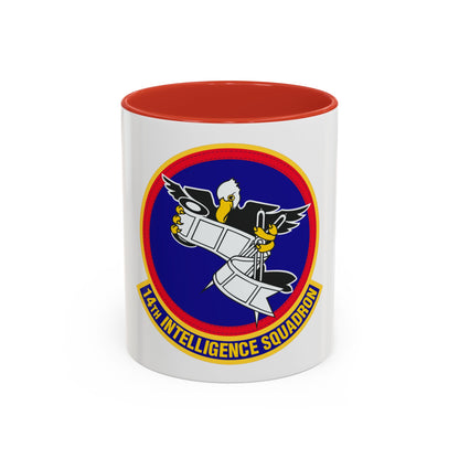 14 Intelligence Squadron AFRC (U.S. Air Force) Accent Coffee Mug