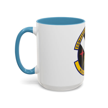 612th Support Squadron (U.S. Air Force) Accent Coffee Mug