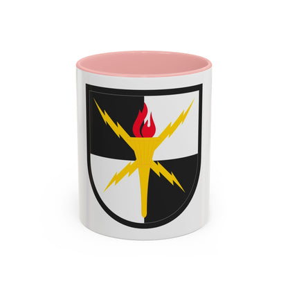 United States Cyber School (U.S. Army) Accent Coffee Mug