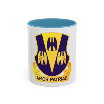 63 Antiaircraft Artillery Battalion (U.S. Army) Accent Coffee Mug