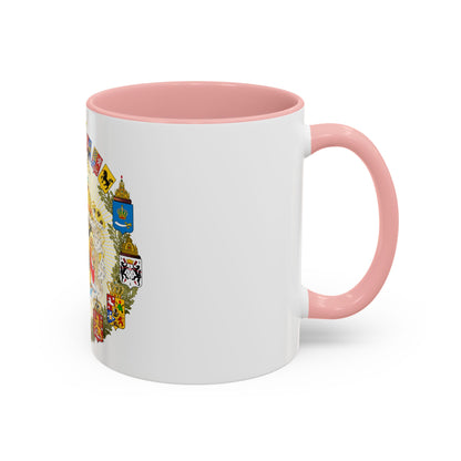 Greater Coat of Arms of the Russian Empire - Accent Coffee Mug