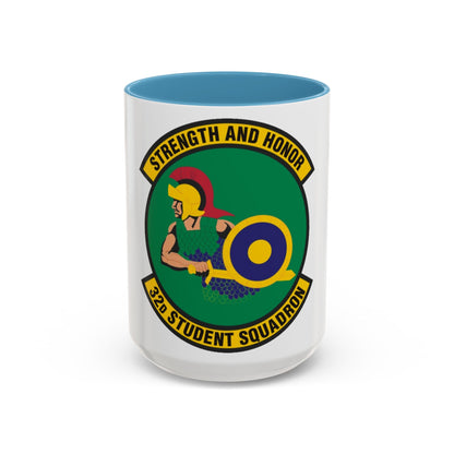 32d Student Squadron (U.S. Air Force) Accent Coffee Mug