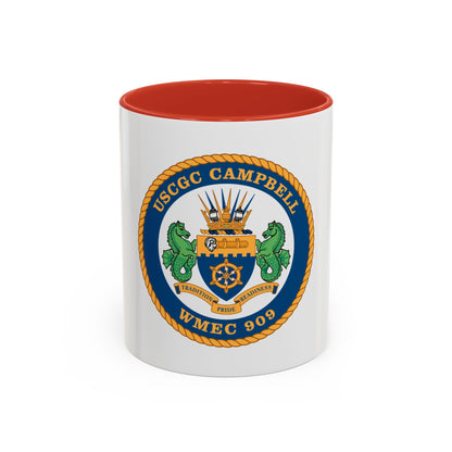 USCGC Campbell WMEC 909 (U.S. Coast Guard) Accent Coffee Mug