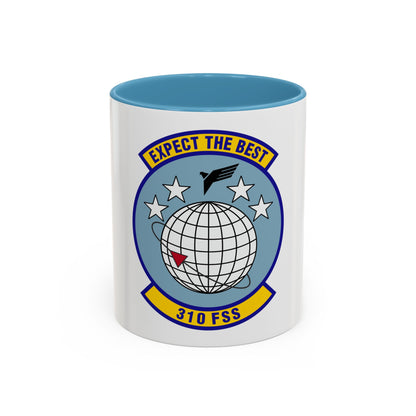 310 Force Support Squadron AFRC (U.S. Air Force) Accent Coffee Mug