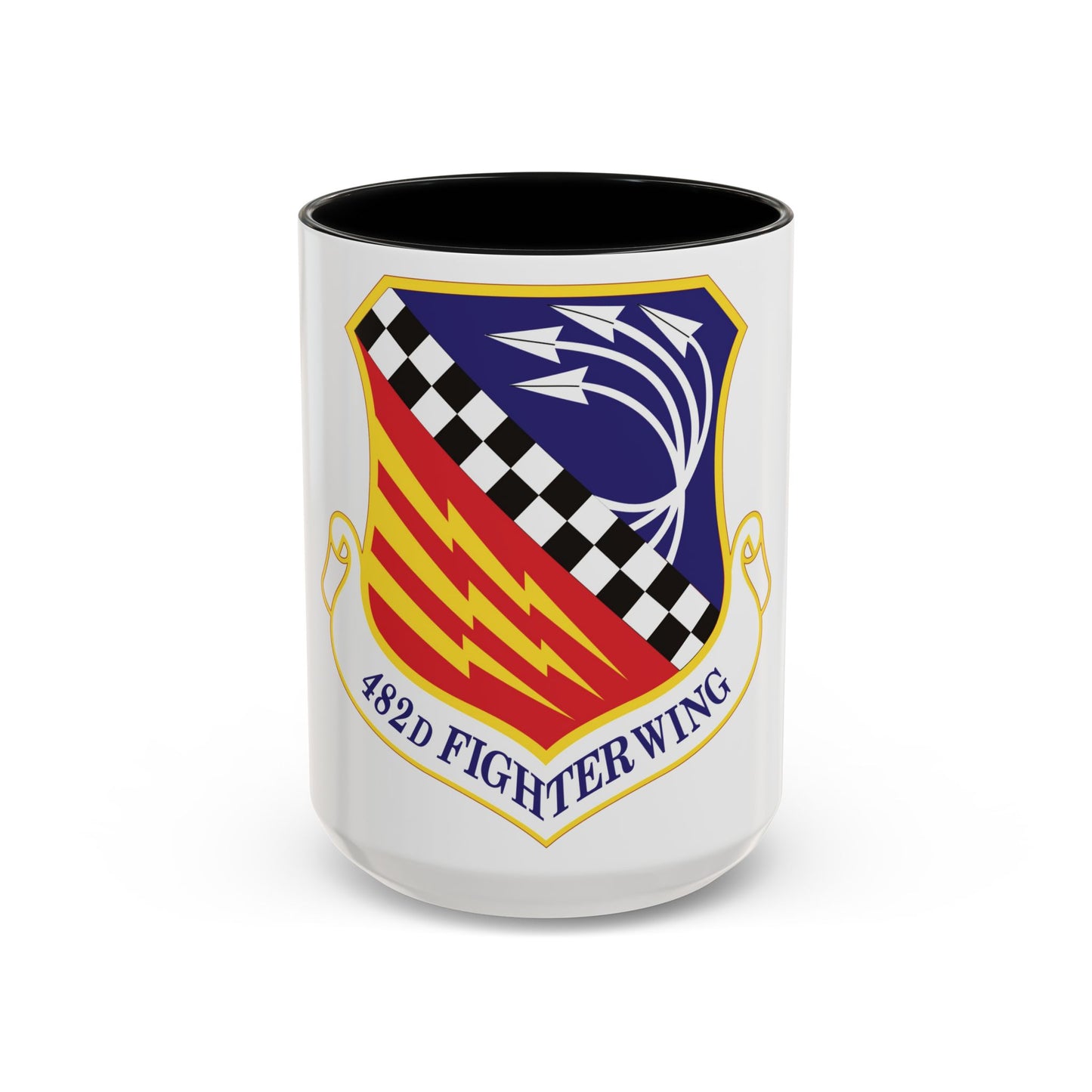 482d Fighter Wing (U.S. Air Force) Accent Coffee Mug