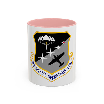 492 Special Operations Wing AFSOC (U.S. Air Force) Accent Coffee Mug