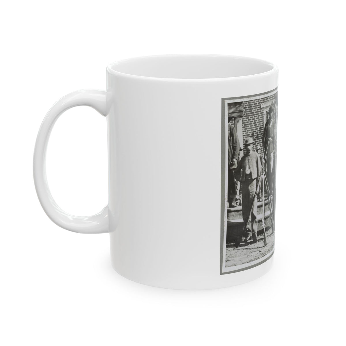 Appomattox Courthouse, Va. April 1865 (U.S. Civil War) White Coffee Mug