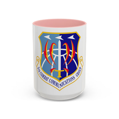 5 Combat Communications Group ACC (U.S. Air Force) Accent Coffee Mug