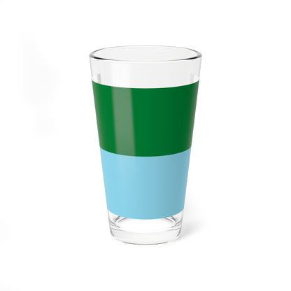 Flag of Puerto Villarroel Bolivia (Bolivia) Pint Glass 16oz