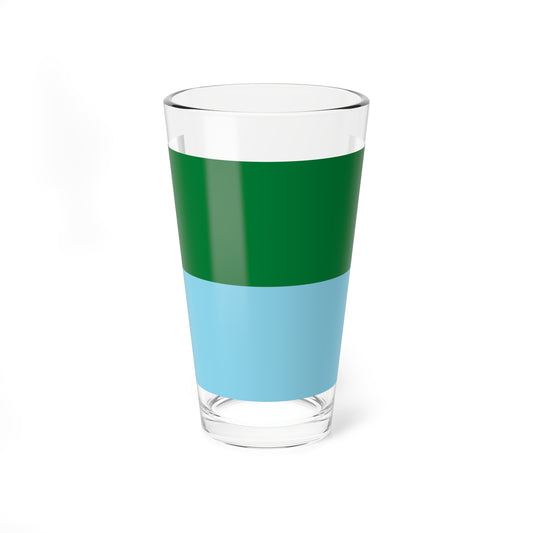 Flag of Puerto Villarroel Bolivia (Bolivia) Pint Glass 16oz