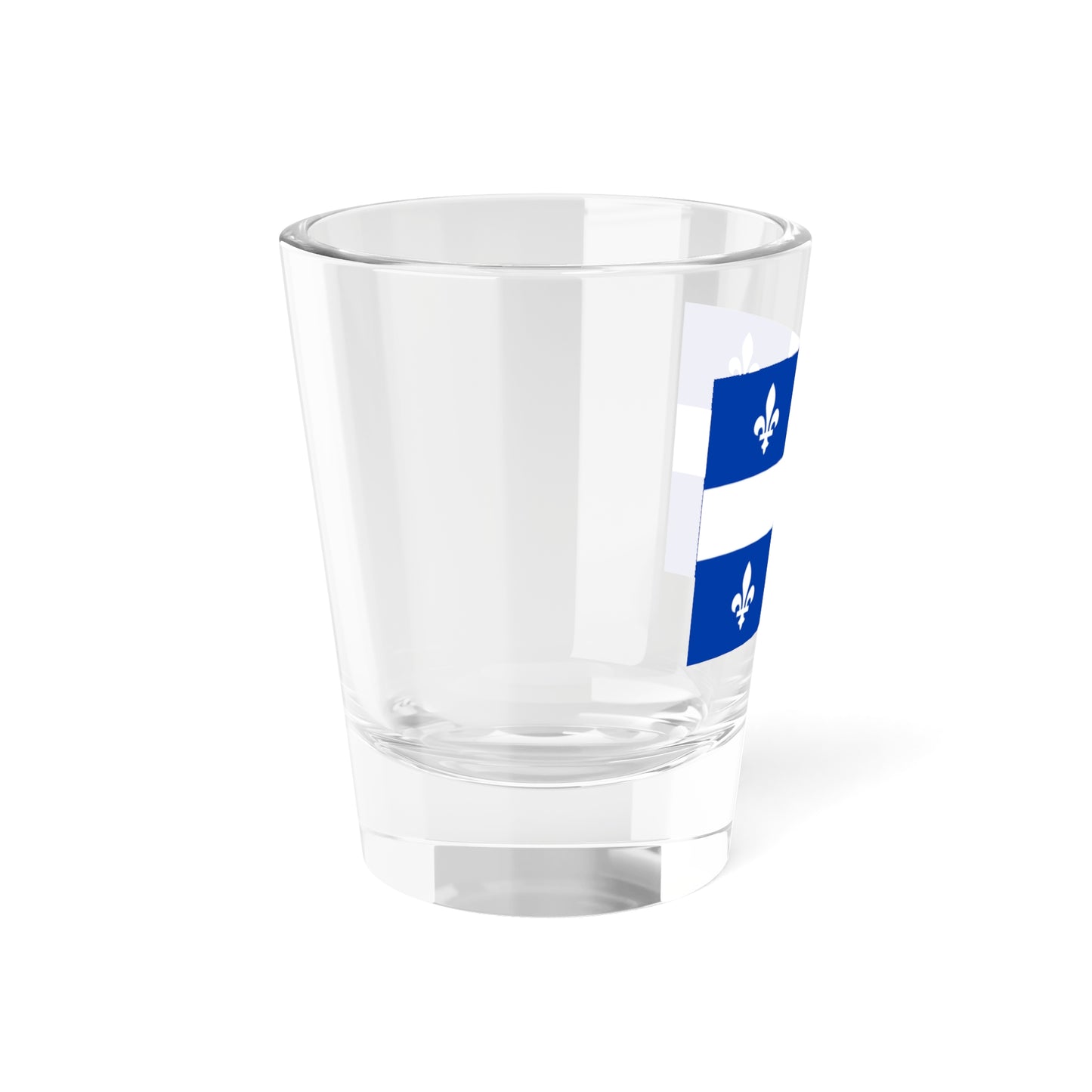 Flag of Quebec Canada - Shot Glass 1.5oz