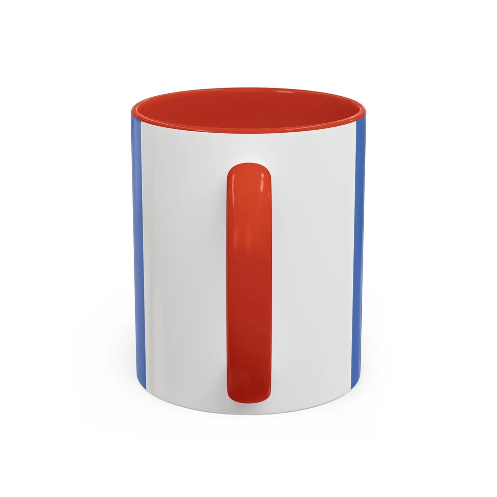 Flag of Iklin Malta - Accent Coffee Mug-Go Mug Yourself