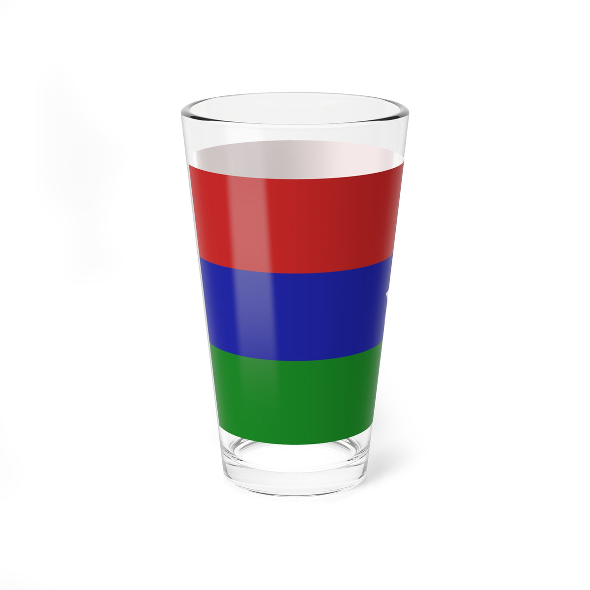 Bandera del Municipio Santos Marquina (Venezuela) Pint Glass 16oz
