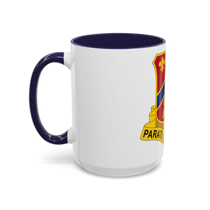 123 Engineer Battalion (U.S. Army) Accent Coffee Mug