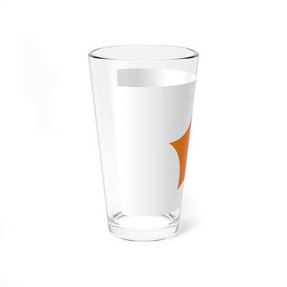 Flag of Kitaaiki Nagano no text (Japan) Pint Glass 16oz