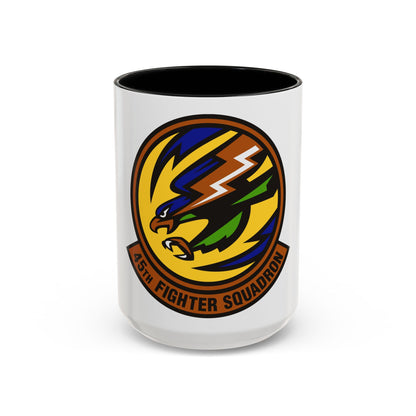 45th Fighter Squadron (U.S. Air Force) Accent Coffee Mug