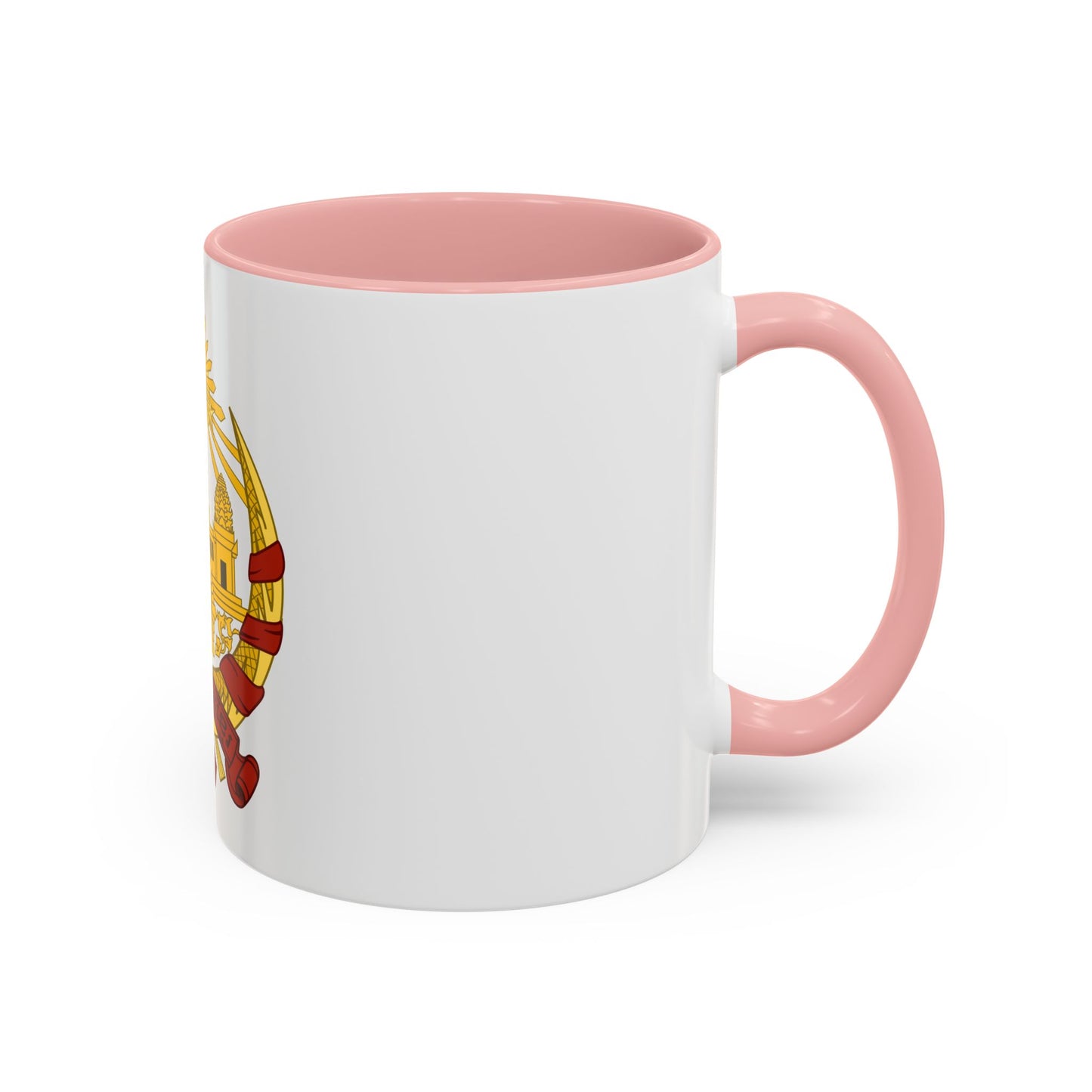 Coat of arms of the Khmer Republic - Accent Coffee Mug