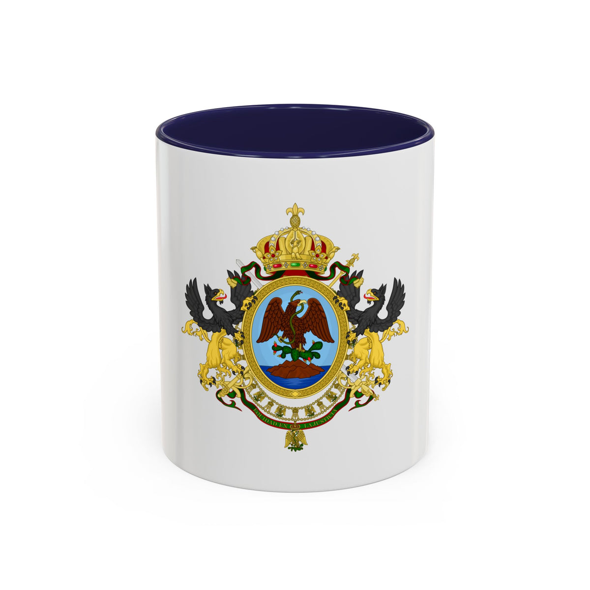 Coat of Arms Second Mexican Empire - Accent Coffee Mug