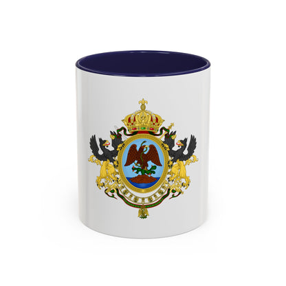 Coat of Arms Second Mexican Empire - Accent Coffee Mug