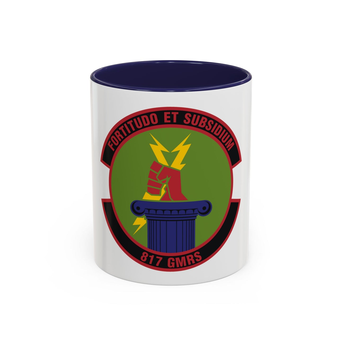 817th Global Mobility Readiness Squadron (U.S. Air Force) Accent Coffee Mug