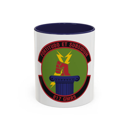 817th Global Mobility Readiness Squadron (U.S. Air Force) Accent Coffee Mug