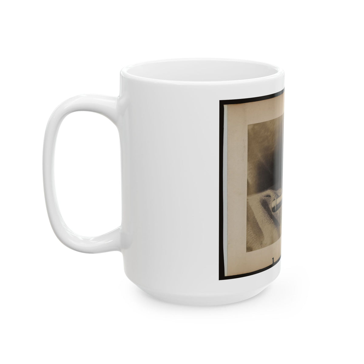 Expedients For Crossing Streams, Pocket Auger Used To Construct The Frames Of The Blanket Boats (U.S. Civil War) White Coffee Mug