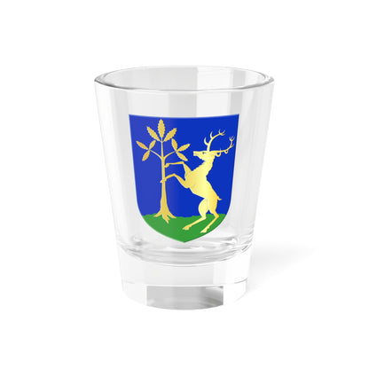Hellendoorn wapen 1898 (Netherlands) (Coat of Arms) Shot Glass 1.5oz