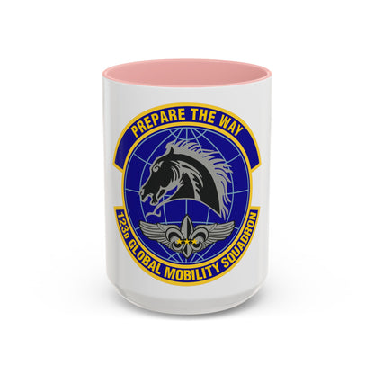 123d Global Mobility Squadron (U.S. Air Force) Accent Coffee Mug