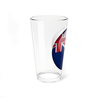 Flag orb New Zealand (New Zealand) Pint Glass 16oz