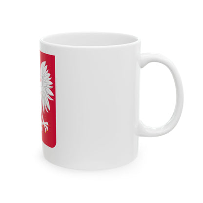 Coat of arms of Poland (1980-1990) - White Coffee Mug