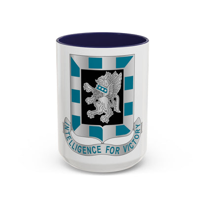 124 Military Intelligence Battalion (U.S. Army) Accent Coffee Mug