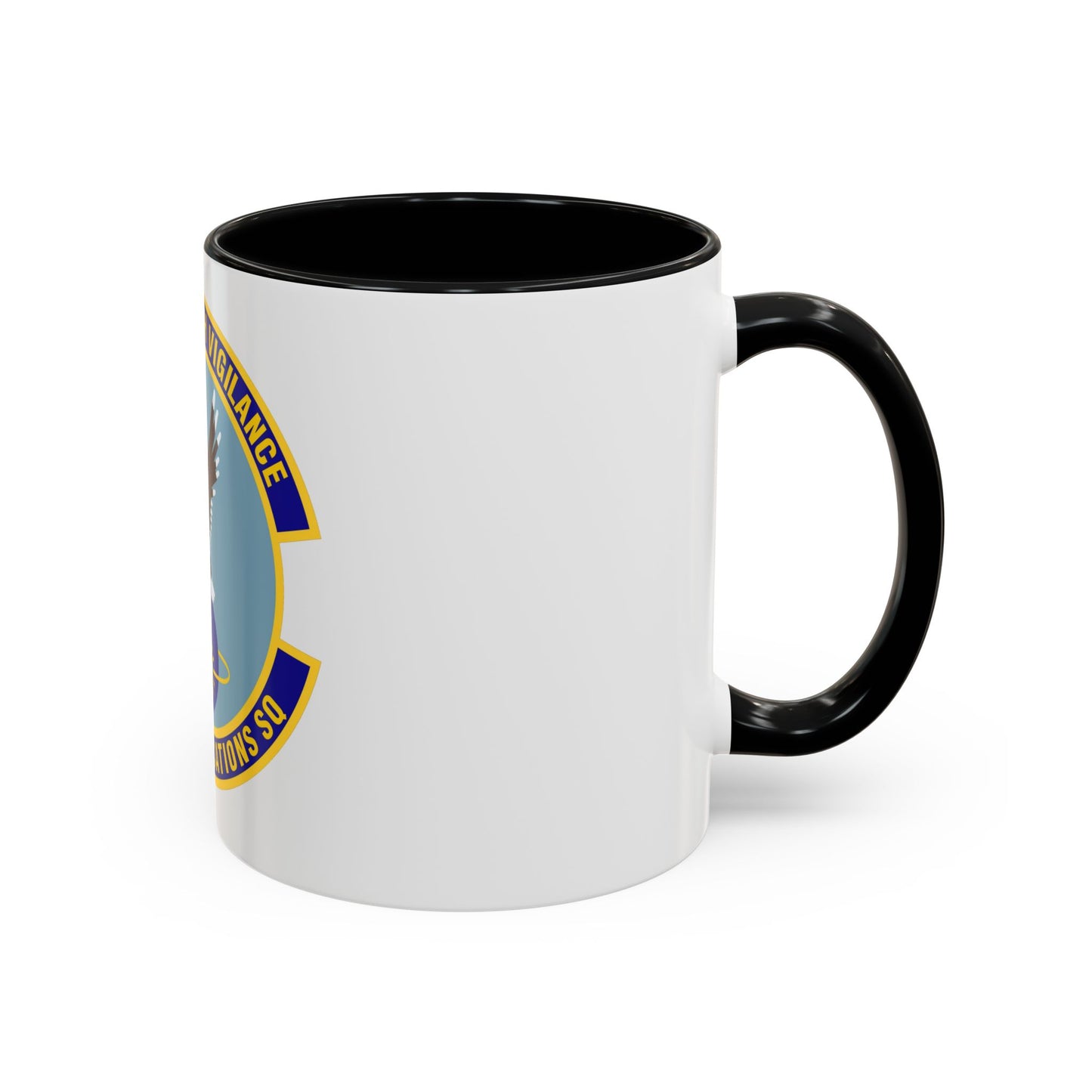 5th Communications Squadron (U.S. Air Force) Accent Coffee Mug