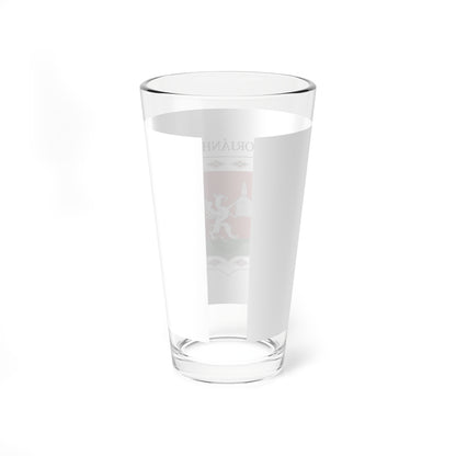 Flag of Gaborjanhaza (Hungary) Pint Glass 16oz