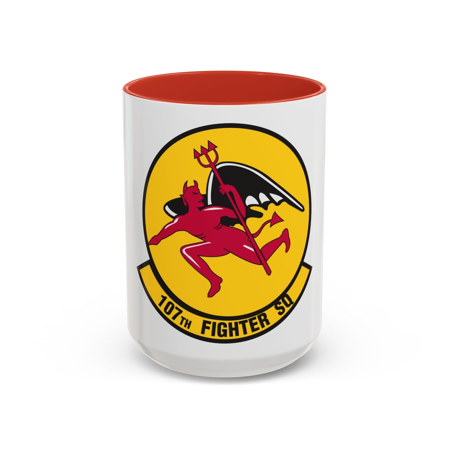 107th Fighter Squadron (U.S. Air Force) Accent Coffee Mug