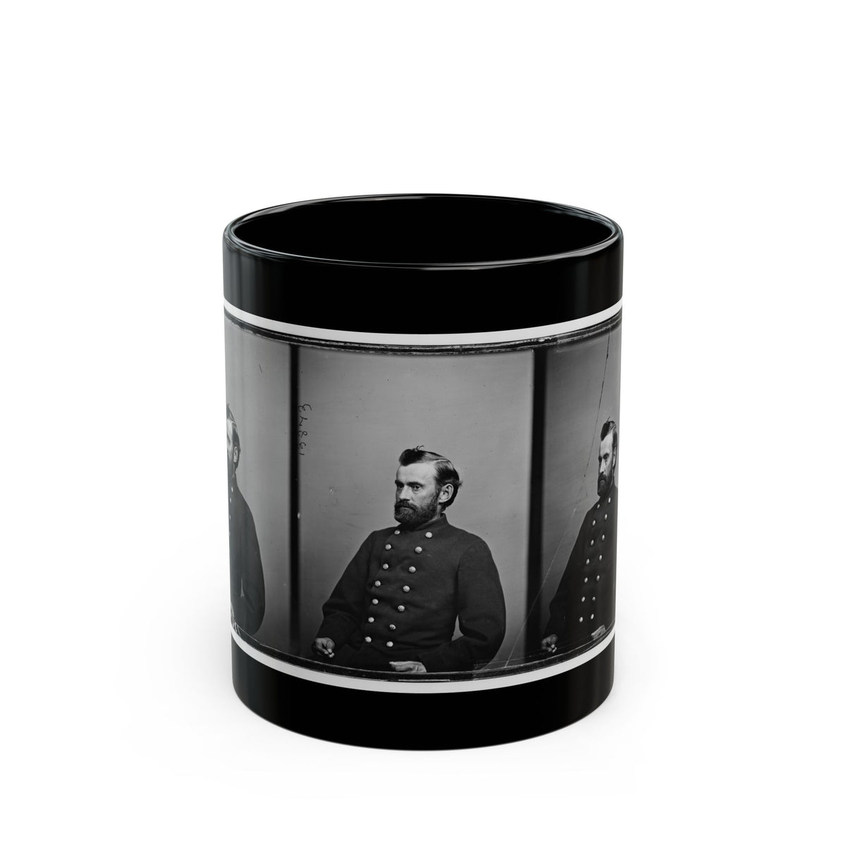 Brig. Gen. E.S. Bragg, 6th Wisc. Inf. (U.S. Civil War) Black Coffee Mug