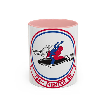 134 Fighter Squadron (U.S. Air Force) Accent Coffee Mug