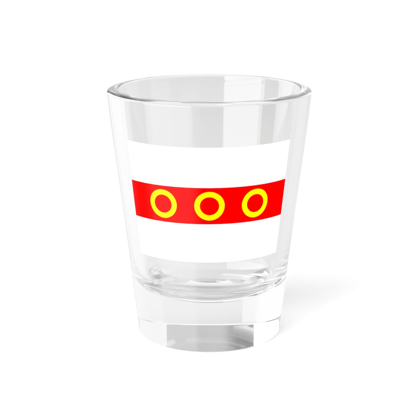 Flag of Kercem Malta - Shot Glass 1.5oz