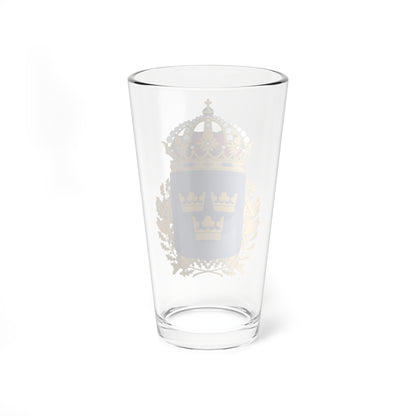 Polisen vapen bra (Sweden) (Coat of Arms) Pint Glass 16oz
