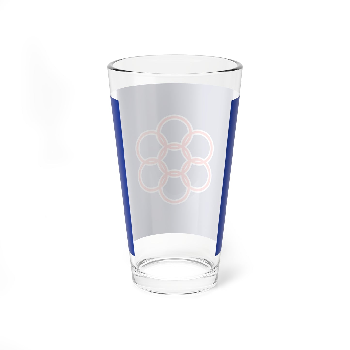 Flag of Nanae Hokkaido (Japan) Pint Glass 16oz