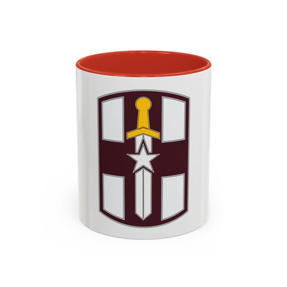 807 Medical Brigade 3 (U.S. Army) Accent Coffee Mug