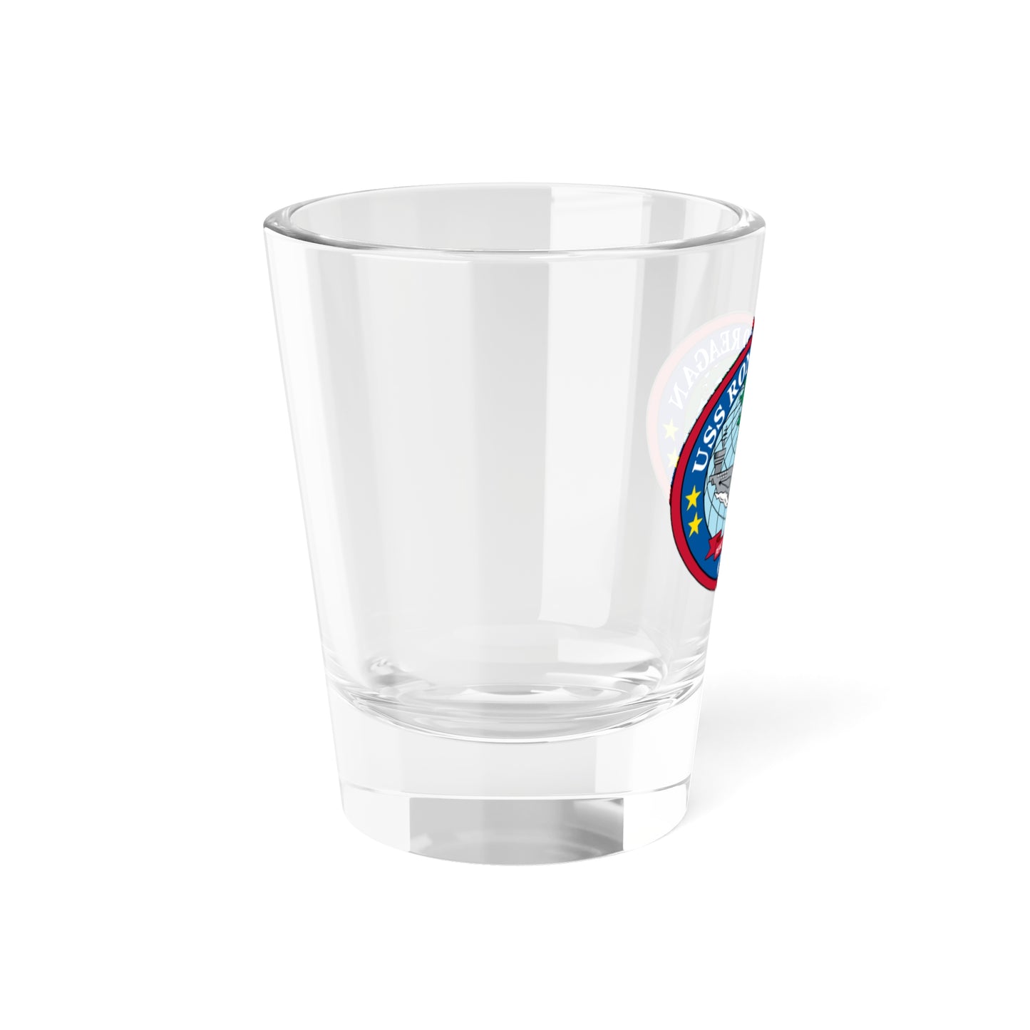 USS Ronald Reagan CVN 76 (U.S. Navy) Shot Glass 1.5oz