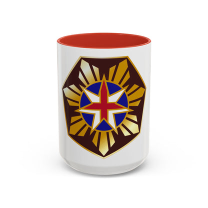 18 Surgical Hospital (U.S. Army) Accent Coffee Mug