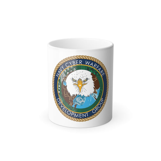 Navy Cyber Warfare Development Group (U.S. Navy) Color Changing Mug 11oz
